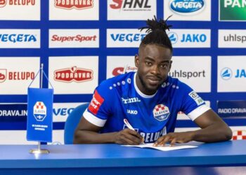Michael Agbekpornu promises to give everything for new club NK Slaven Belupo