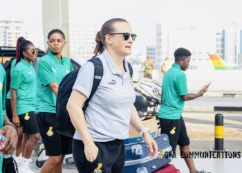 2024 Olympics: Black Queens off to Conakry for Guinea clash [PHOTOS]