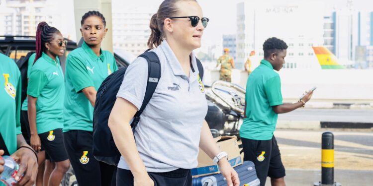 2024 Olympics: Black Queens off to Conakry for Guinea clash [PHOTOS]
