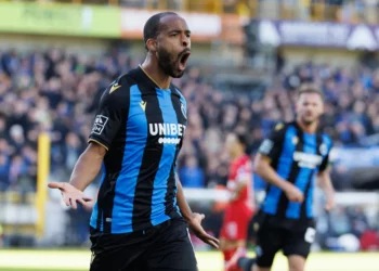 Black Stars defender Denis Odoi scores as Club Brugge thrash KFC Heist 22-0 in friendly