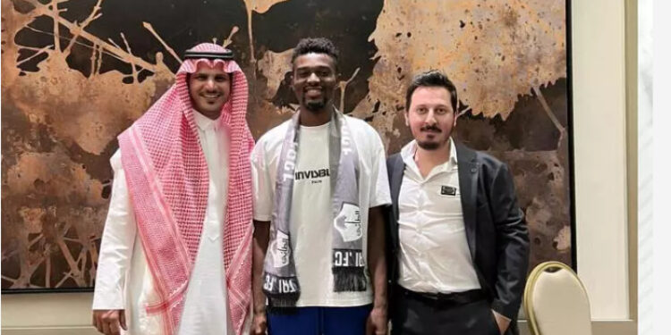 Saudi Arabian side Al-Tai FC announce signing of Bernard Mensah