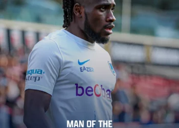 Joseph Paintsil named MoTM in KRC Genk BIG win over RWD Molenbeek