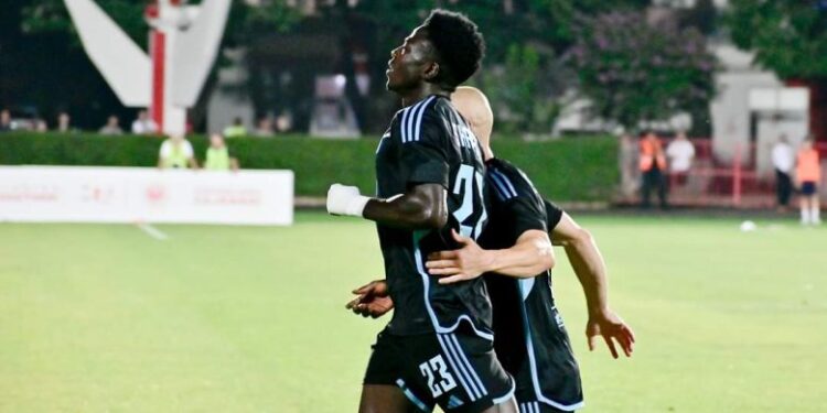 Ghana forward Zuberu Sharani scores match winner for Slovan Bratislava in UEFA Champions League qualifiers