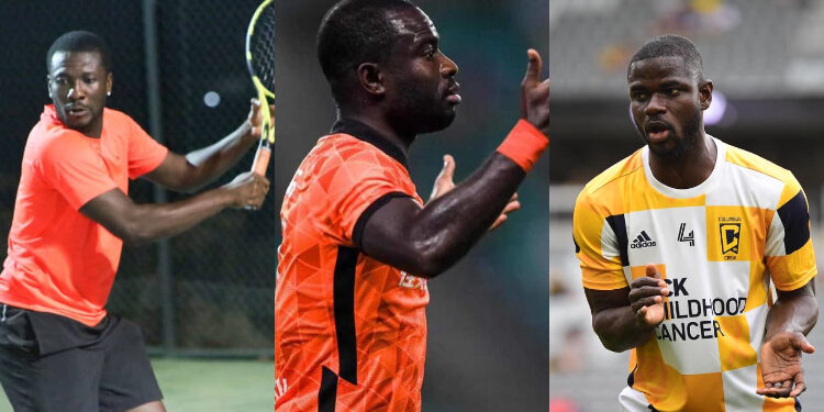 VIDEO: China-based Ghanaian winger Frank Acheampong throws Tennis challenge to Asamoah Gyan, Jonathan Mensah fully in support