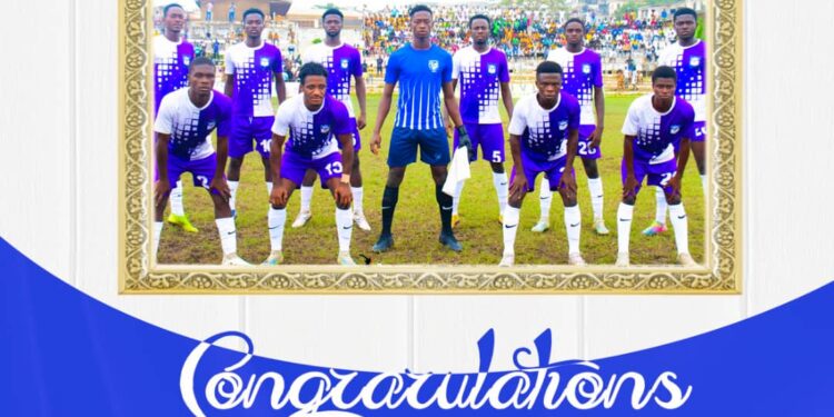 Medeama U20 side Rospak FC secure promotion to National Division One League