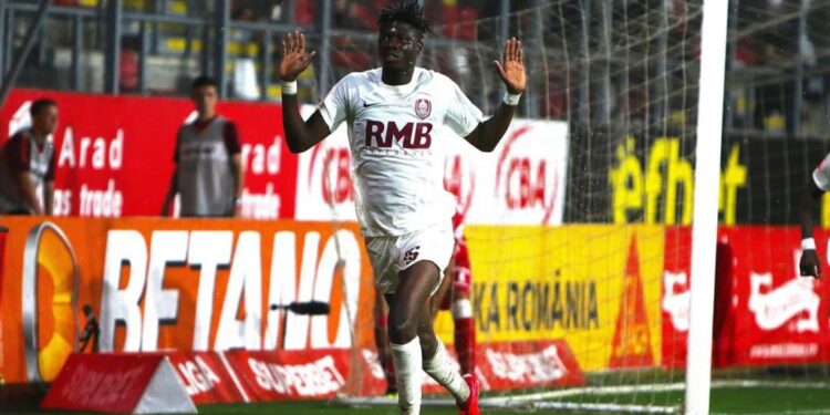 CFR Cluj READY to sell Ghana striker Emmanuel Yeboah ‘for the right price’