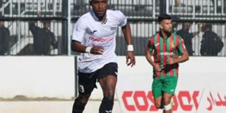 Video: Watch Ghanaian forward Maxwell Baakoh’s fourth league goal in Algeria top-flight