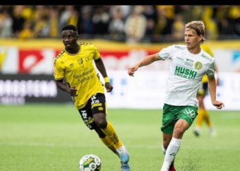 ‘Same God’ – Ghanaiam midfielder Michael Baidoo reacts to Elfsborg win over Hammarby