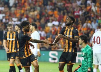 Video: Watch Ghanaian forward Benjamin Tetteh’s goal against Galatasaray for Hull