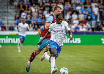Ghanaian forward Christopher Bonsu Baah on cloud nine after shining in Genk’s win over Burnley