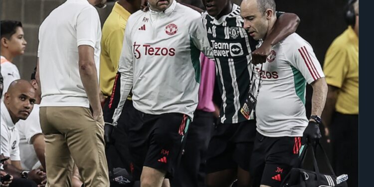 Promising Ghanaian midfielder Kobbie Mainoo injured against Real Madrid