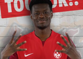 Ghanaian forward Ragnar Ache scores on Kaiserslautern debut in Bundesliga 2
