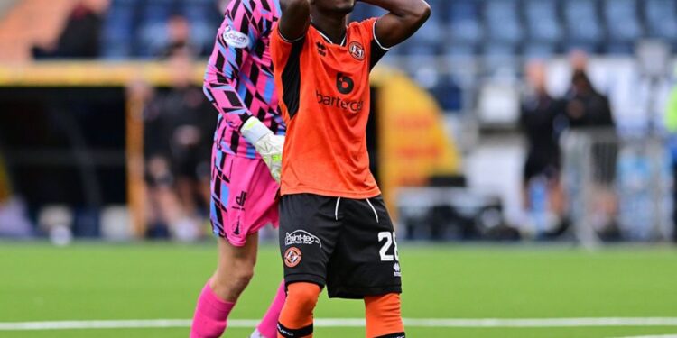 Mathew Anim Cudjoe named Man of the Match in Dundee United Scottish Cup win