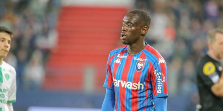 Ghanaian attacker Godson Kyeremeh unimpressed with his goal scoring form last season at French side Caen