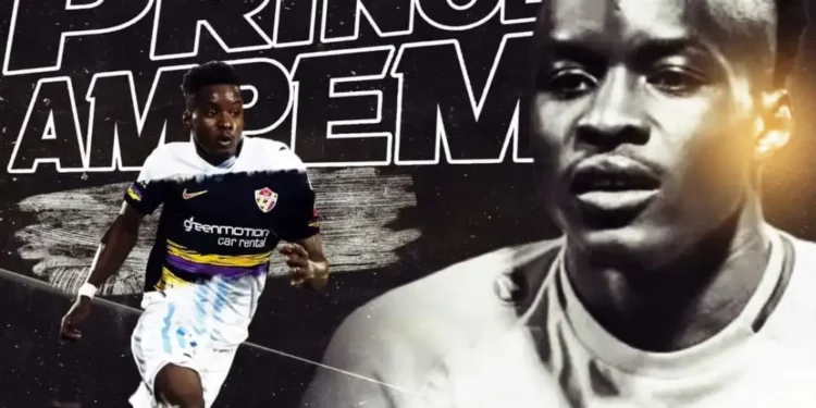 Ghanaian striker Prince Obeng Ampem joins Turkish side Eyüpspor