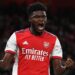 Video: Watch Arsenal star Thomas Partey’s top-notch performance against Barcelona