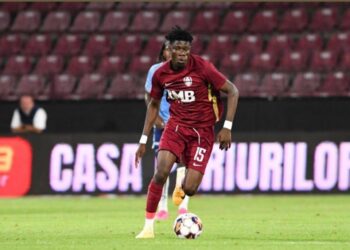 Ghanaian forward Emmanuel Yeboah happy to score two goals in two games