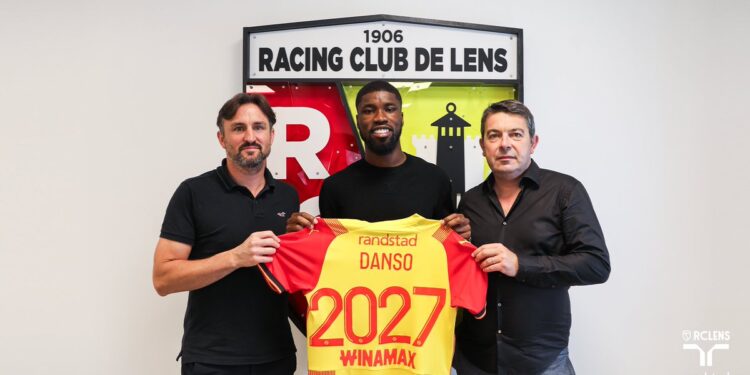Lens general manager Arnaud Pouille excited to extend Kevin Danso’s contract