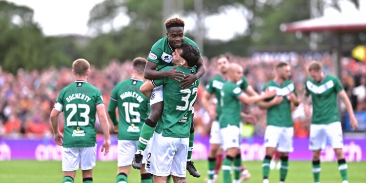 ‘Keep it up my Guy’ – Adom Frimpong tells Anim Cudjoe after netting first goal for Dundee United