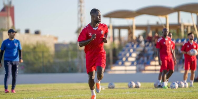 Ghanaian midfielder Richard Boadu intensifies training with Al Ahly ahead of Enyimba Clash