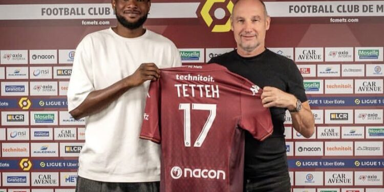 OFFICIAL: French Ligue 1 side FC Metz announce Benjamin Tetteh signing
