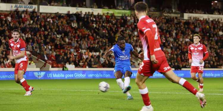 Video: Watch Ghanaian forward Kwame Poku’s goal for Peterborough against Barnsley