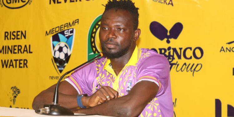 ‘I will just urge the fans to come in their numbers to support the team’ – Vincent Atinga to Medeama fans