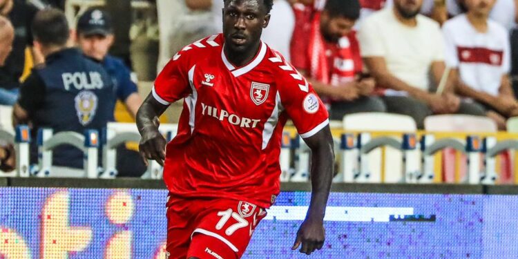 Ghana defender Kingsley Schindler makes Samsunspor  debut in draw against Sivasspor