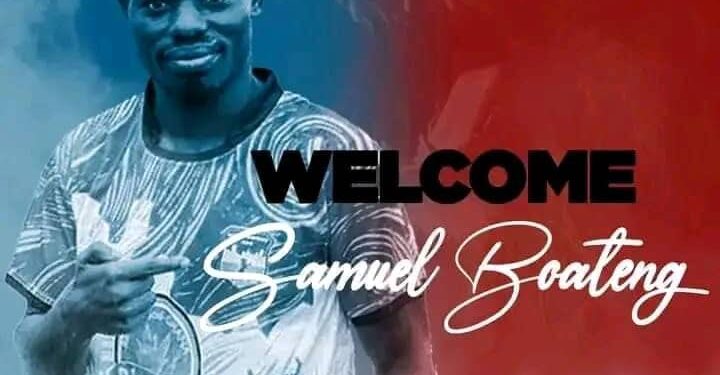 Former Asante Kotoko striker Samuel Boateng joins Division Two side Mid City FC