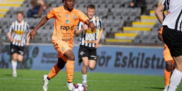 Ghanaian midfielder Abdul-Halik Hudu excels in AFC Eskilstuna win