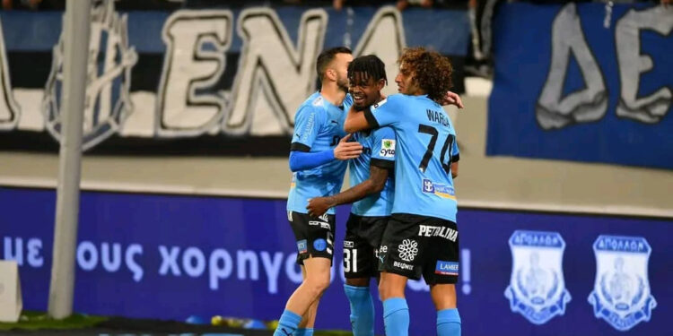 Ghanaian forward Godsway Donyoh bags brace in Apollon Limassol pre-season friendly win over Paphos FC