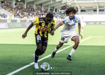 Ghanaian forward Ibrahim Sadiq shines, scores fifth league goal in BK Hacken’s comeback win against Sirius