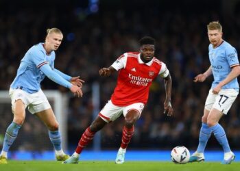 Thomas Partey wins first silverware as Arsenal beat Man City to lift FA Community Shield