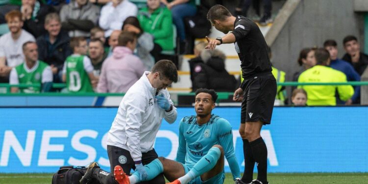Jojo Wollacott suffers fresh injury in Hibernian’s Conference League win over Club d’Escaldes ahead of Ghana’s 2023 AFCON qualifier against CAR