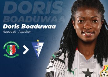 Doris Boaduwaa: Black Queens striker completes Spartak Subotica transfer
