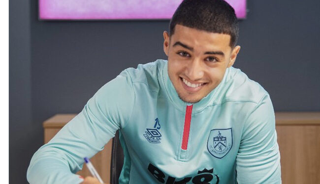 Moroccan youngster Anas Zaroury signs New five-year deal with Burnley FC
