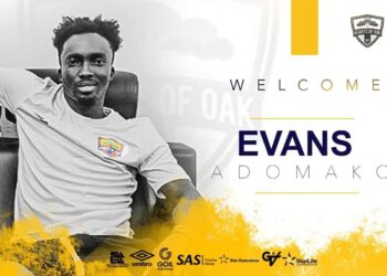 OFFICIAL: Hearts confirm signing of Evans Adomako
