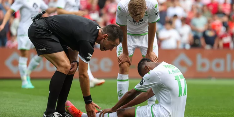 EXCLUSIVE: Cercle Brugge star Abu Francis out for 6 months after suffering a tear in his meniscus