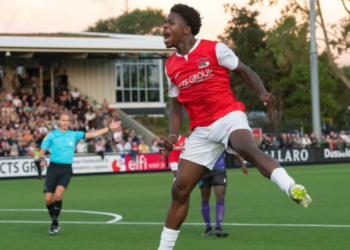 VIDEO: Ghanaian youngster Jayden Addai nets hat-trick as AZ Alkmaar wallop SC Telstar
