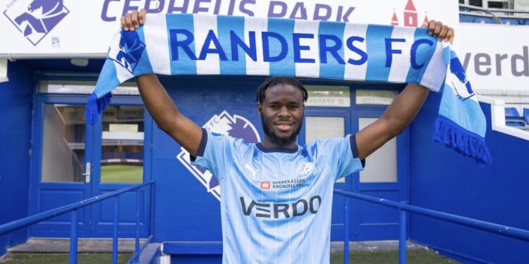 Ghanaian forward Ernest Agyiri joins Danish side Randers FC