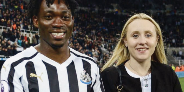 ‘I just hope his name will never go away’ – Christian Atsu’s partner Marie-Claire Rupio