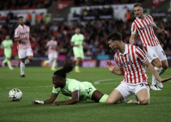 VIDEO: Brandon Thomas-Asante’s goal in WBA Carabao Cup defeat to Stoke City