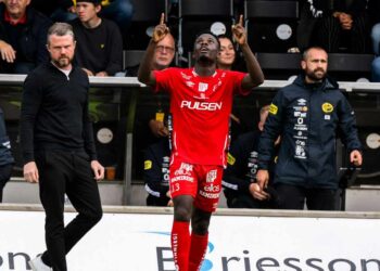 Ghanaian midfielder Michael Baidoo scores, bags assist in IF Elfsborg slim win over IFK Norrkoping in Sweden