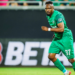 Brace-hero Bernard Tekpetey reacts to Ludogorets victory against FC Astana