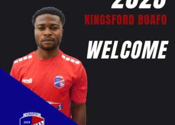 Ghanaian promising winger Kingsford Boafo signs for FK Sveikata  from Bibiani Gold Stars