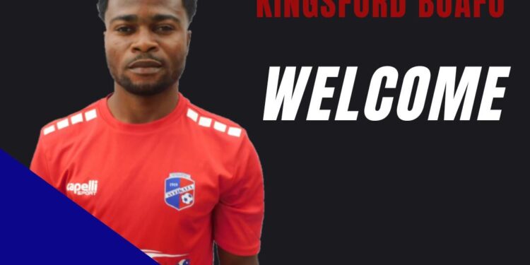 Ghanaian promising winger Kingsford Boafo signs for FK Sveikata  from Bibiani Gold Stars
