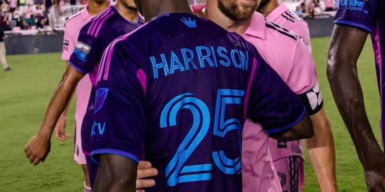 WATCH: Former Black Stars defender Harrison Afful swaps shirts with football icon Lionel Messi in a memorable video