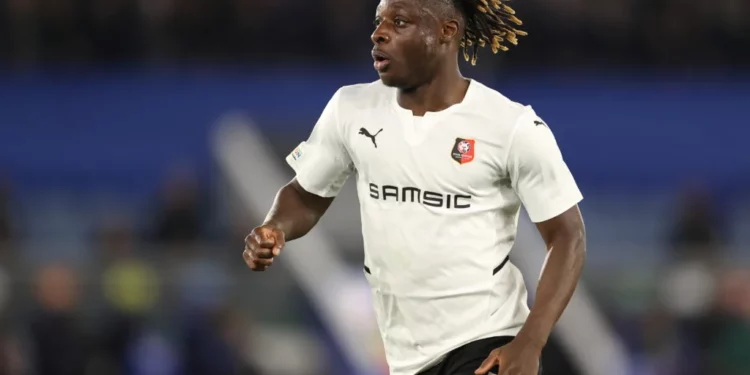 Manchester City target Jeremy Doku makes French Ligue 1 Team of the Week