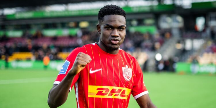Ghanaian teen sensation Ernest Nuamah up for Player-Of-The-Month award in Denmark