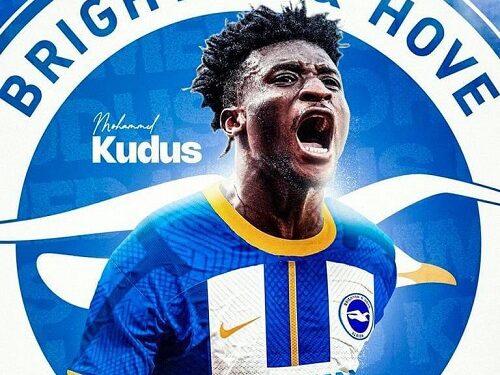Brighton offer Ghana star Mohammed Kudus five-year contract